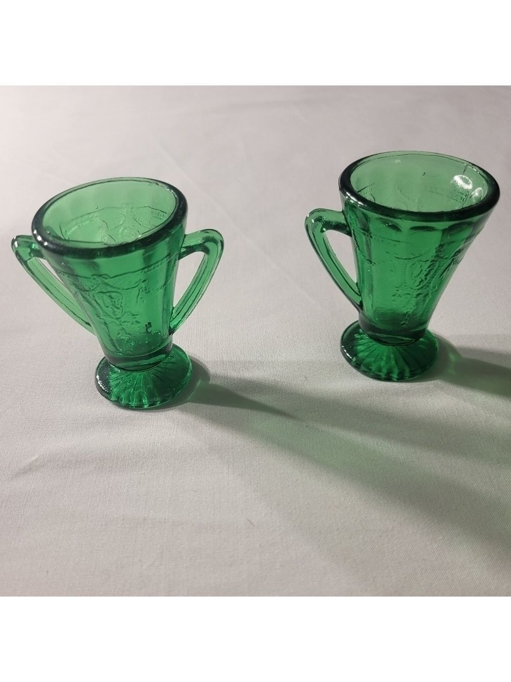 Green Depression Glass